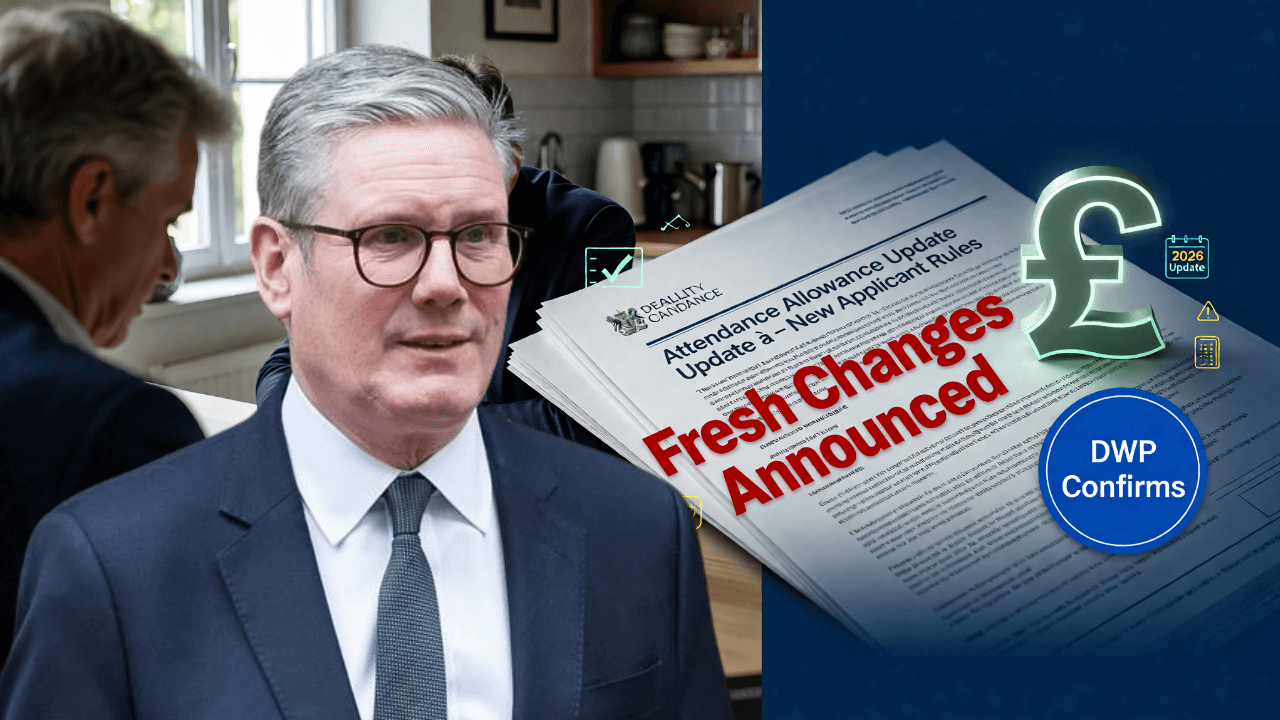 DWP Confirms Fresh Attendance Allowance Changes for New Applicants