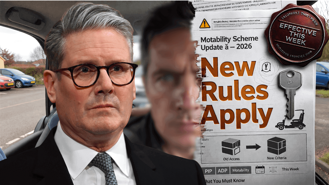 Motability Scheme Changes for PIP & ADP Claimants This Week – What You Must Know