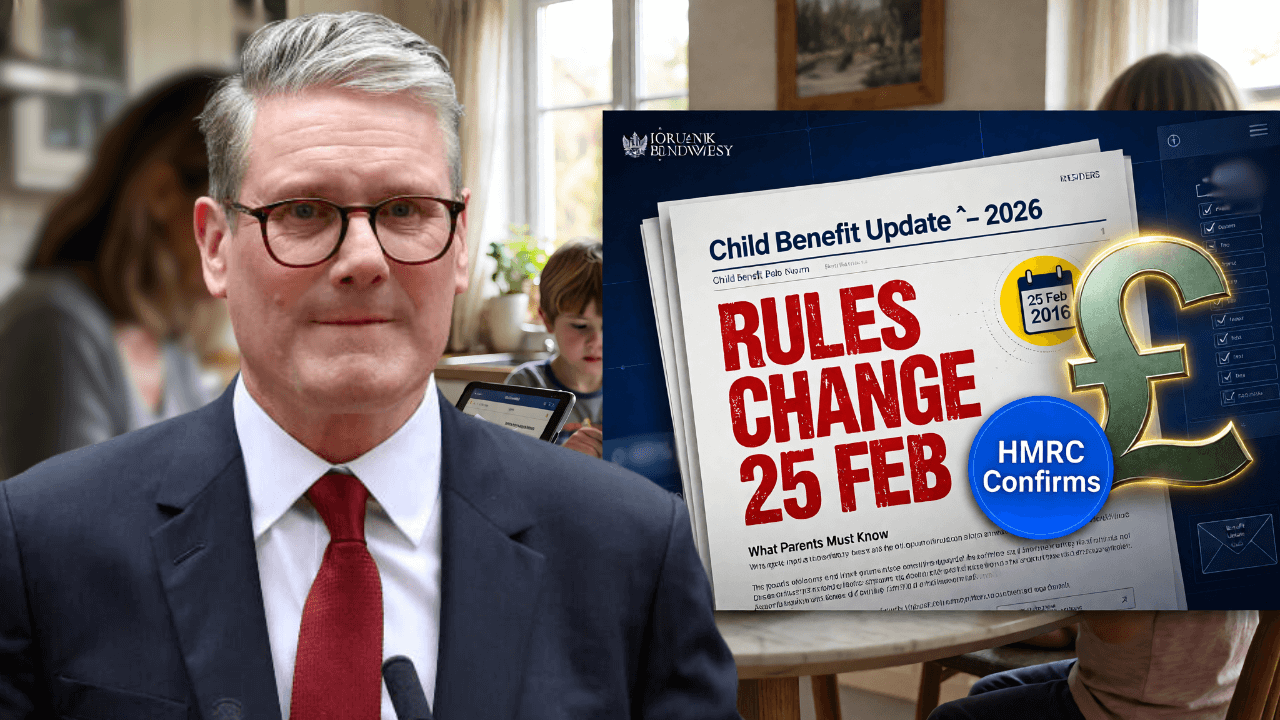 New Child Benefit Changes Start 25 February 2026, HMRC Confirms