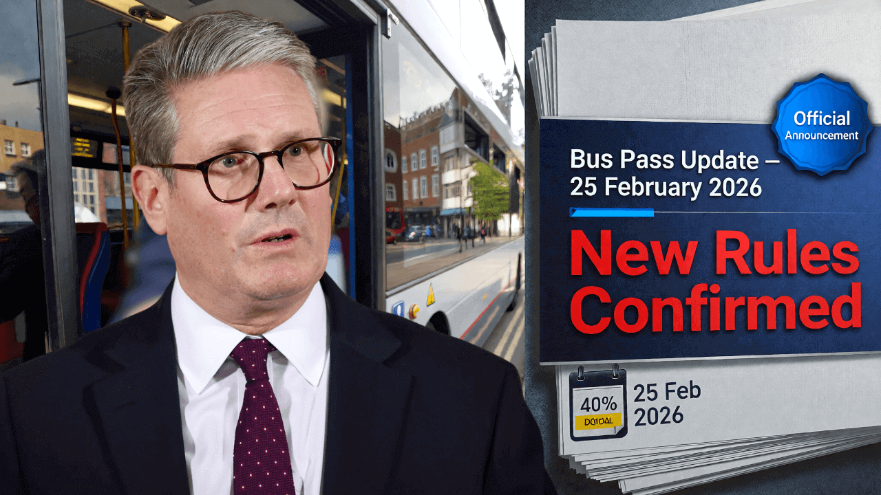 UK Bus Pass Rules Officially Changing From 25 February 2026 – Full Details