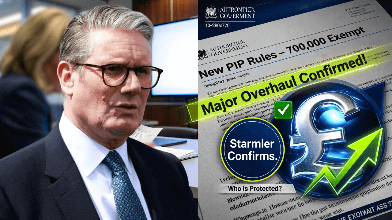 UK Disability Benefits Overhaul: Starmer Confirms 700,000 Exempt Under New PIP Rules