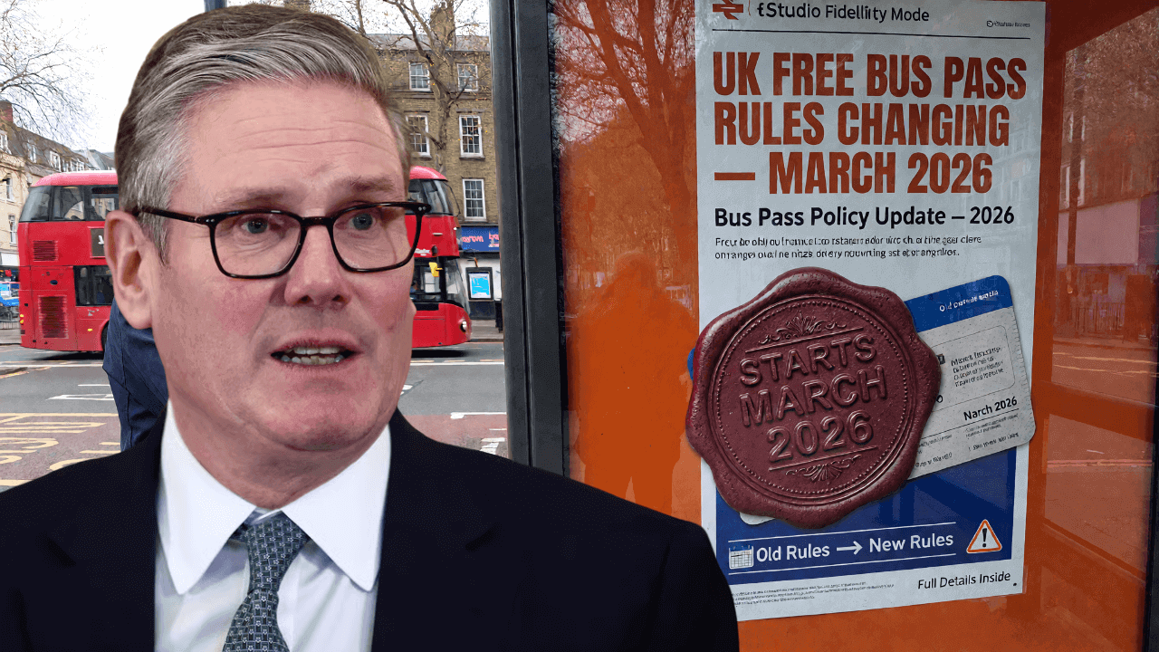 UK Free Bus Pass Rules Officially Changing From March 2026 – Full Details Inside